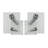 Mount-It! Satellite Speaker Stands for Surround Sound Home Theaters, Glass, and Aluminum-20454224