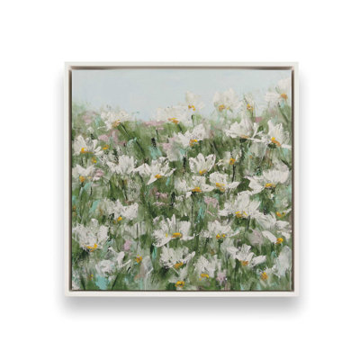 Field of Wild Daisies Canvas Print 