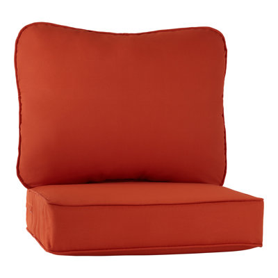 Outdoor 2-Piece Deep Seat Cushion Set