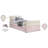 Ivy Velvet Upholstered Twin Trundle / Storage Bed-1107134024