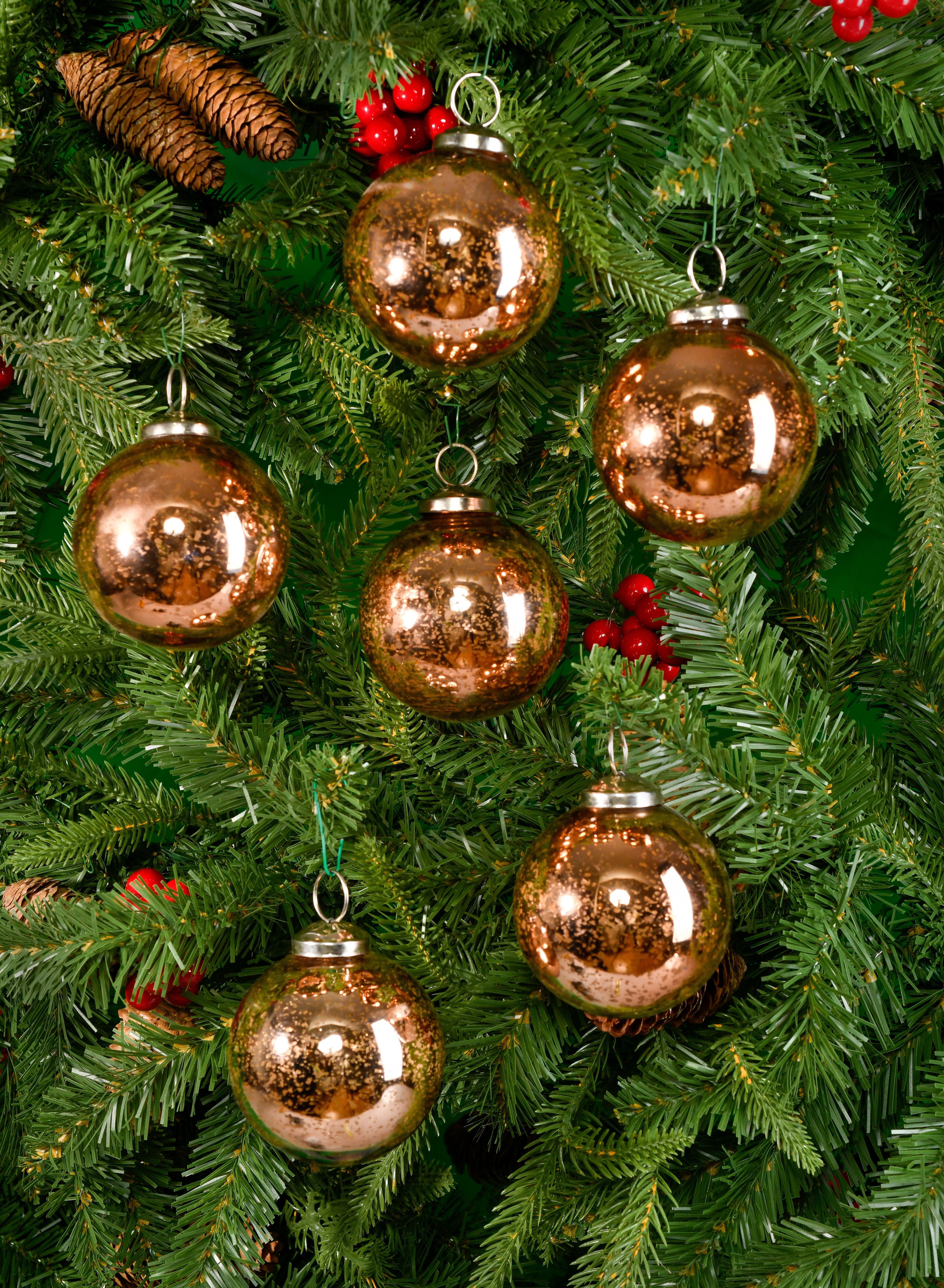 The Holiday Aisle® Decorative Glass Ball Ornament & Reviews | Wayfair