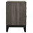 Stephan Grey Oak 2-Drawer Nightstand