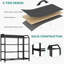 Bellock Metal 6 - Drawer Chest of Drawers, 80cm W Bedroom Drawer-360664924
