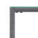 Lathem Glass Top Console Table