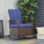 Chaise berçante d'extérieur en osier et rotin-1759731283
