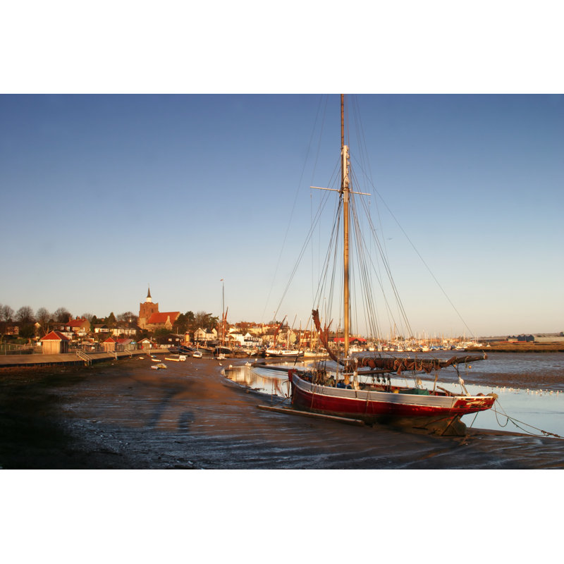 Maldon Sail Boat - Wrapped Canvas Print, 51cm H x 76cm W x 3.8cm D