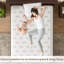 Matelas King Size 14'', fibre de verre, mousse à mémoire de forme et ressorts ensachés pour un confort optimal, réduction des transferts de mouvement et alignement optimal de la colonne vertébrale, roulé et comprimé