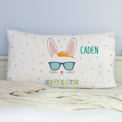  Taie d'oreiller personnalisée Handsome Hare