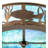 Eawood Glass Semi Flush Mount