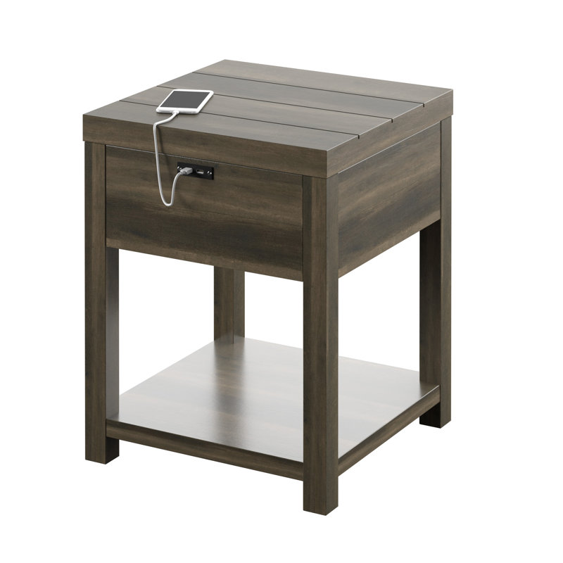 Akeal 19.5'' W Nightstand, Canyon Lake Pine