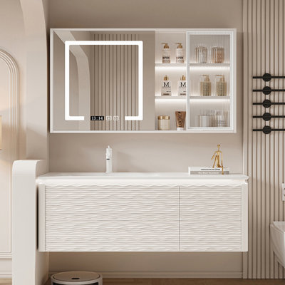 Armoire de salle de bain simple de style nordique