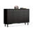 Black Solid wood Shoe Storage