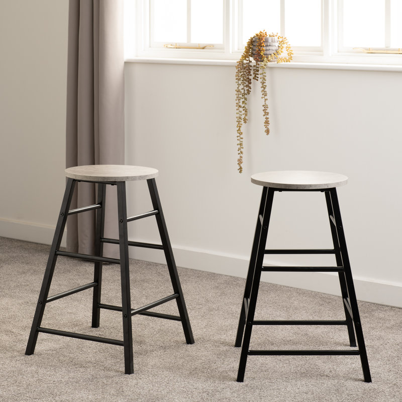 Alayna Bar Stool, Concrete Effect