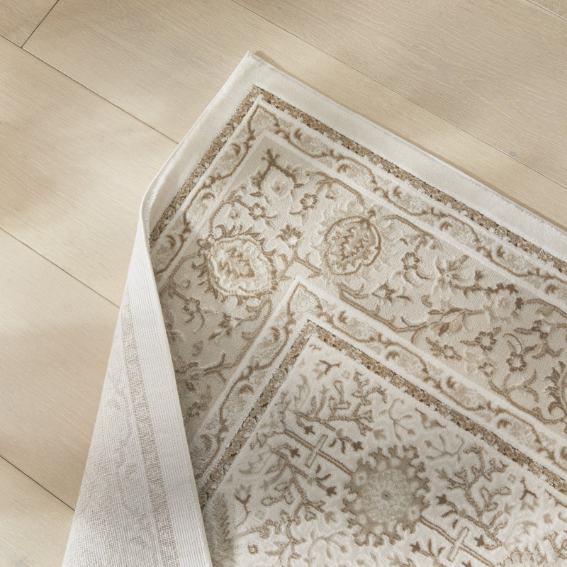 Classic Grey Khaki Area Rug, Rectangle 160 x 220 cm