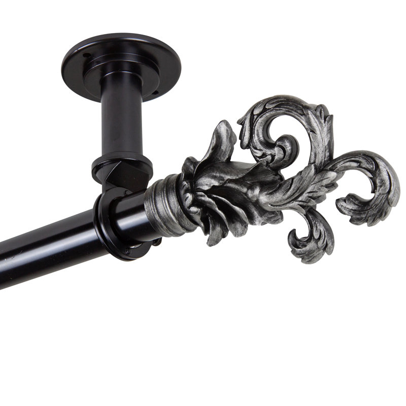 Addiley Steel Adjustable 1'', 160" - 240", Black