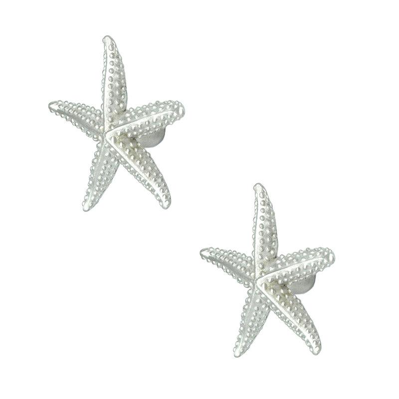 2" Starfish Small Knob, Brushed Nickel, 2" L x 2" W, 2