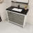 Ephesus 41.61'' Single Bathroom Vanity with Plastic Top-193643322