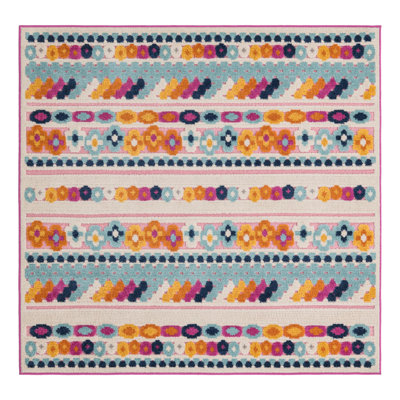 Tapis rayé intérieur / extérieur en polyester Grenz