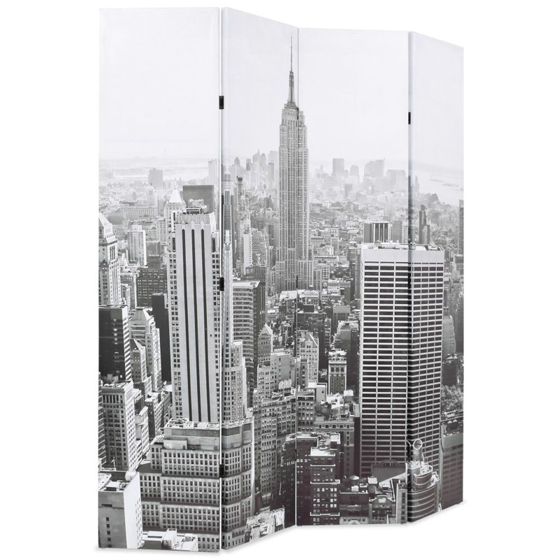 Lafon 180cm H Folding Room Divider, 180cm H x 160cm W