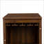 Cabinets, huche de rangement modulaire pour bar à vin brun noyer, l 17,8 po x l 15,95 po x H 35,43 po | Contemporain | Panneau de particules et panneau de fibres à densité moyenne