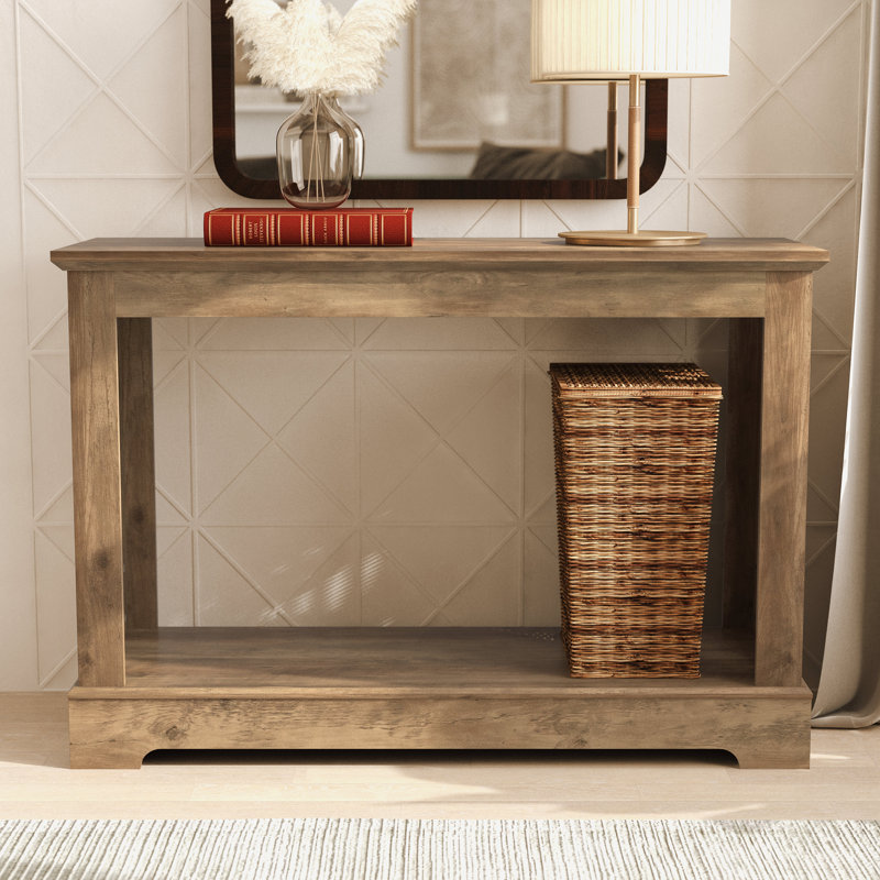 Korbin 42'' Console Table, Knotty Oak