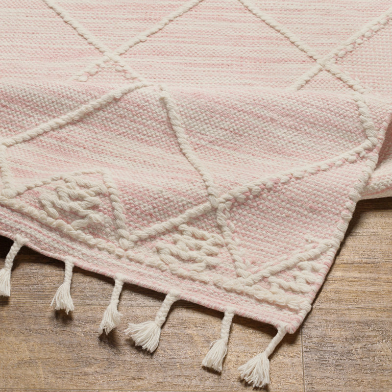 Lakendra Wool Indoor Rug, Rectangle 6' x 9'