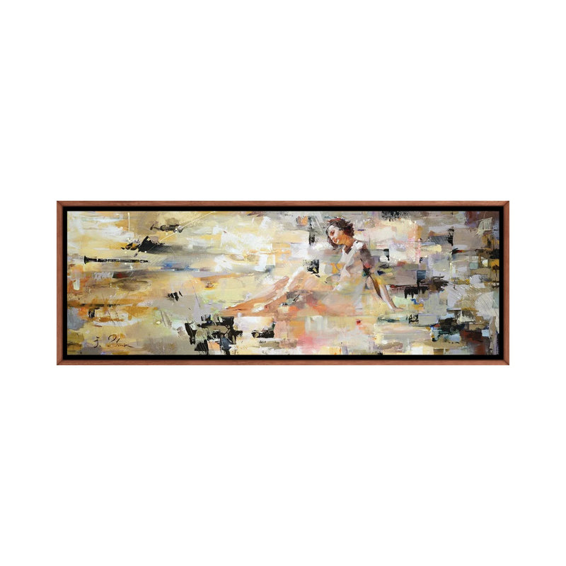 Imagination by Igor Zhuk - Floater Frame Panoramic Painting on Canvas