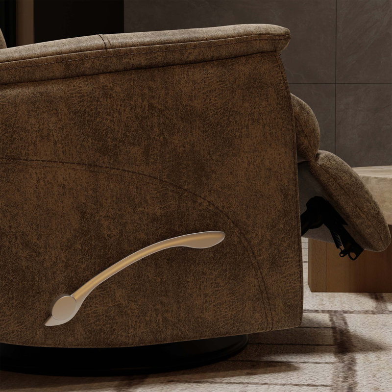Fauteuil inclinable électrique avec appui-tête réglable manuellement et repose-pieds électrique, parfait pour le confort et la commodité dans n'importe quelle maison