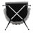 Uresti 17.75'' H Tufted Upholstered Metal Armchair-477132649-477352545