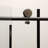 Matte Black Shower Door Enclosure 48"w X 76"h. Quality Tempered Glass. Rust- Handle. Fits Multiple Bathroom Layouts. Adjustable For Uneven Surfaces. Accessories Included