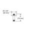 3" Ceiling Mount Shower Arm With Round Escutcheon-50354732