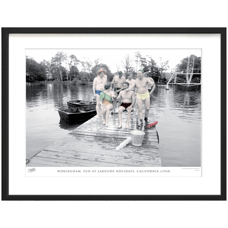 Wokingham, Fun At Lakeside Holidays, California C1960 by Francis Frith - Single Picture Frame Print