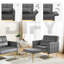 Chaise d'appoint avec repose-pieds-1804166058