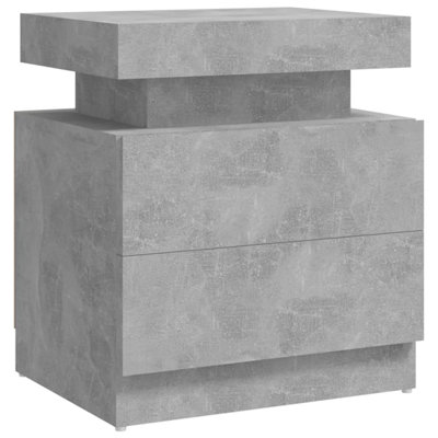 Bedside Cabinet 45x35x52 cm Engineered Wood