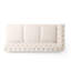 Grand canapé modulaire confortable de style contemporain avec pieds en bois Mirod Comfy