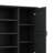 68" H Wood Bathroom Storage Cabinet With Doors, 2 Tilt-Out Laundry Hamper, Open Shelve, Adjustable Shelf-114243693