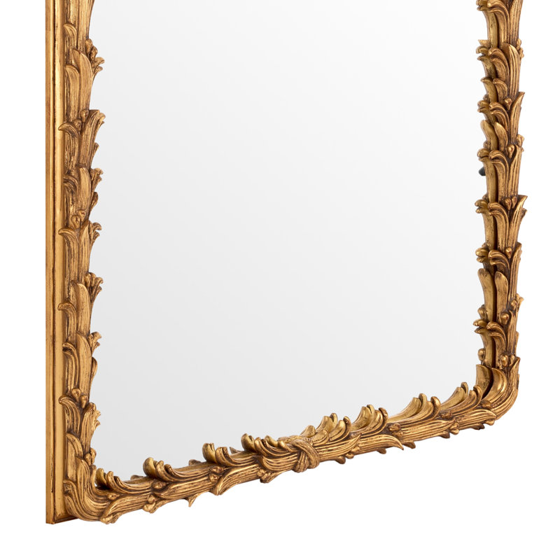 Guinevere Flat Metal Wall Mirror, 96.65" x 36.42"