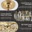 Chandelier with Crystal Accents-924025272-924025277