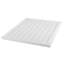 Coussin-plateau surmatelas Macy - peluche et support pour piquage à carreaux cloisonnés couette et canard lit avec matelas en plumes avec gousset et housse en coton-350217772-320450331