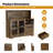 Wine Bar Cabinet with RGB Light, Liquor Cabinet with Wine Rack and Glass Holder, Coffee Bar Cabinets with USB Power Outlet, Wine Cabinets with Drawers for Home, Kitchen, Living Room-837349845