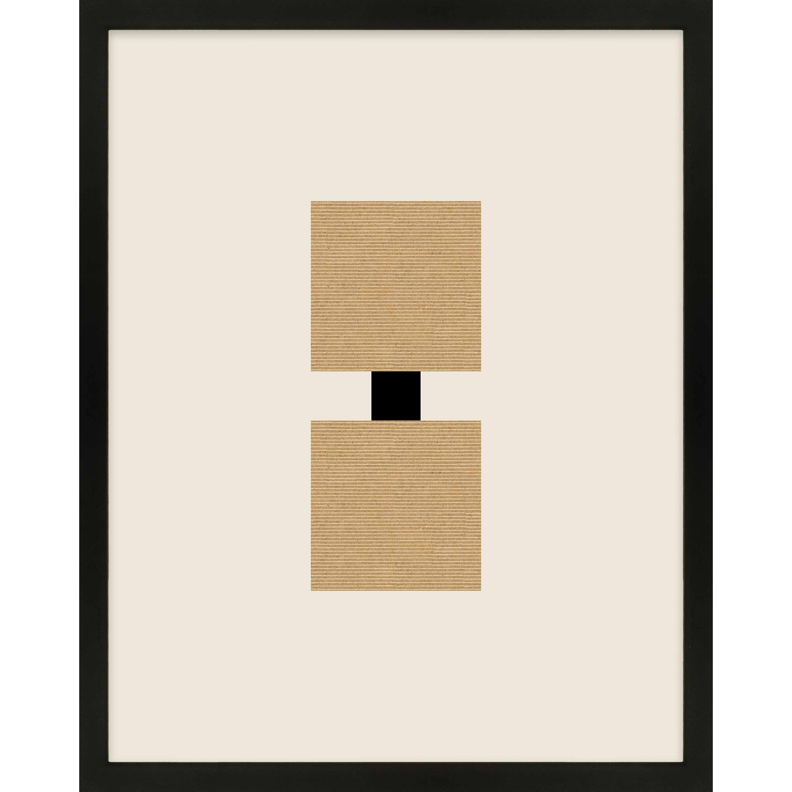 Column 2 by Eleni Psyllaki For Paradissi Digital Art, Black Framed, 30" H x 24" W  x 1.25" D