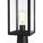 Moorehead 6 Inch Outdoor Post Light in Black