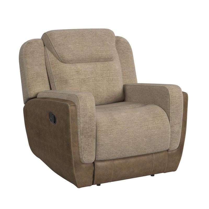 Fauteuil inclinable et oscillant Viper, Polyester beige Rancho