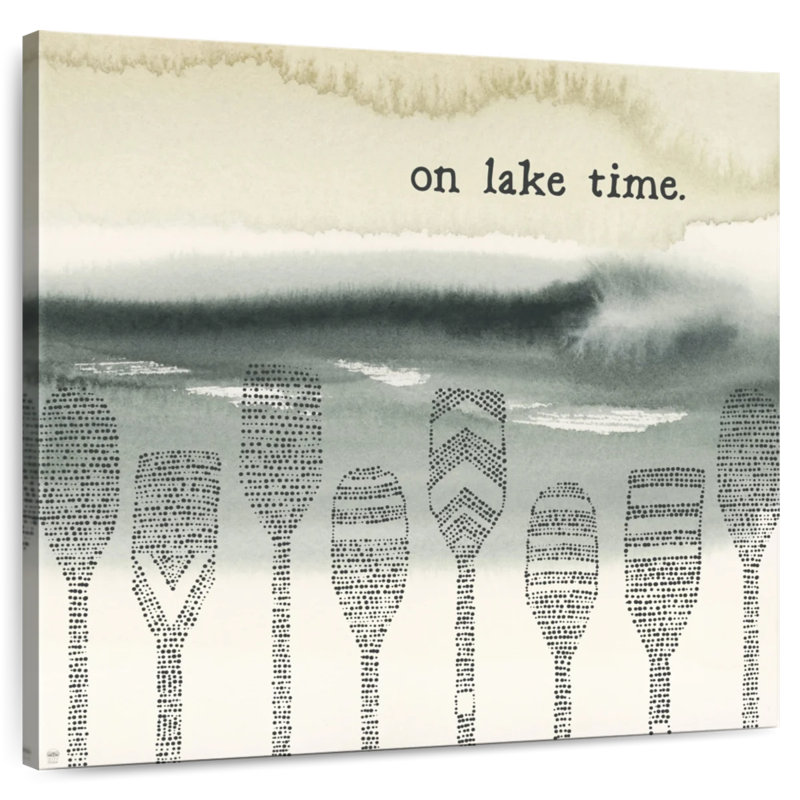 Senne Tropical Flow Abstracts Lake Time, 16" H x 16" W