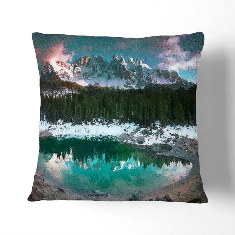 Square Cushion, 55cm H x 55cm W x 20cm D, Black