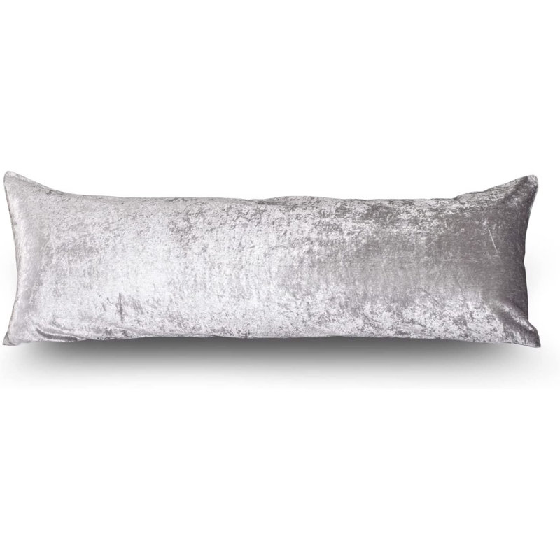 Polyester Medium Support Pillow, Grey, Small Double (50 x 121 cm)