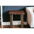Lefancy 23" Dark Brown Square End Table