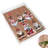 6 Piece Magical Baby Santa Decorative Wooden Clip-on Ornaments by J. Mills-Price