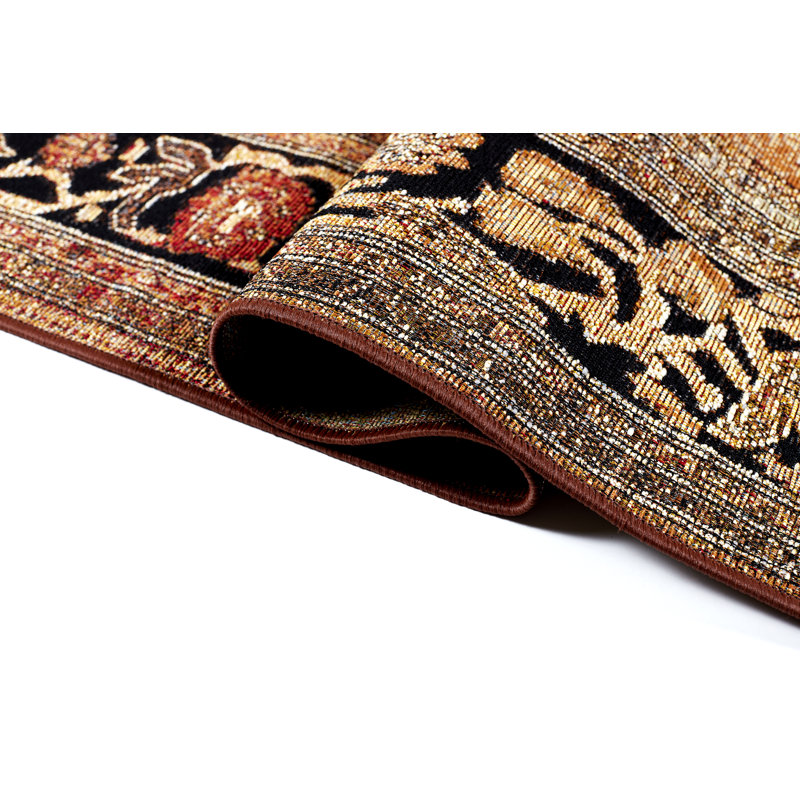 Ternan Power Loomed Indoor/Outdoor Rug, 7'10x9'10, Brown