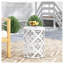 Outdoor Metal End Table -Large-909427548